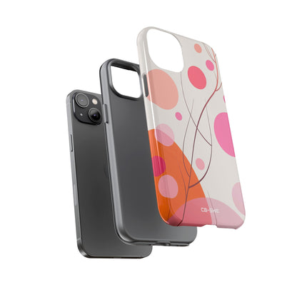 Circles Embrace Lines - iPhone Case