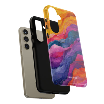 Vibrant Flow Samsung S24 Plus Case - Tough