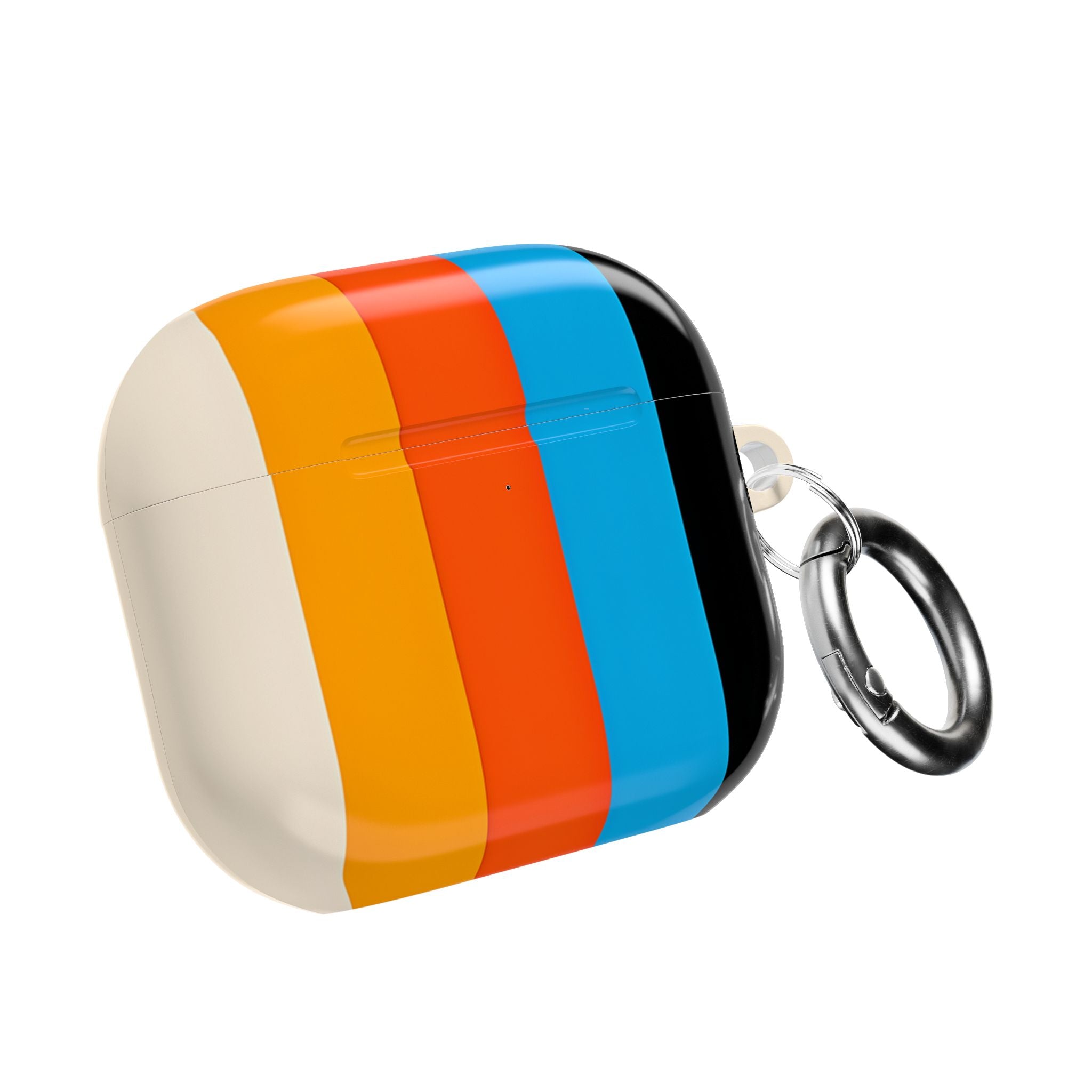 Rainbow Stripes Beige - AirPods Case