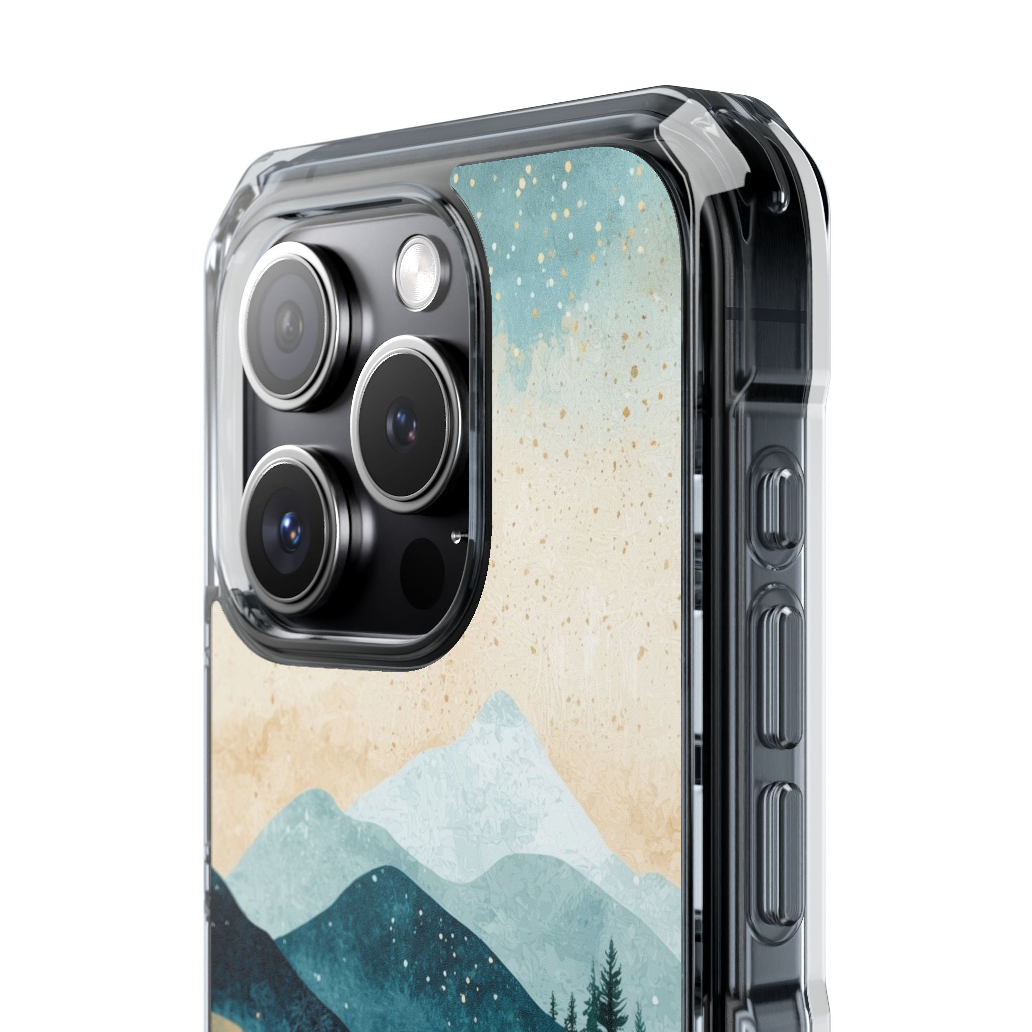 Moonlit Mountains iPhone 15 Pro Case - Impact