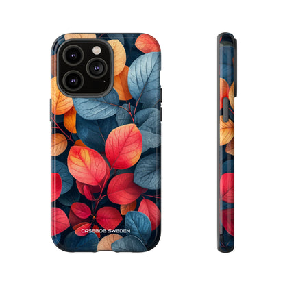 Vibrant Nature Leaves - Tough iPhone 14 Phone Case