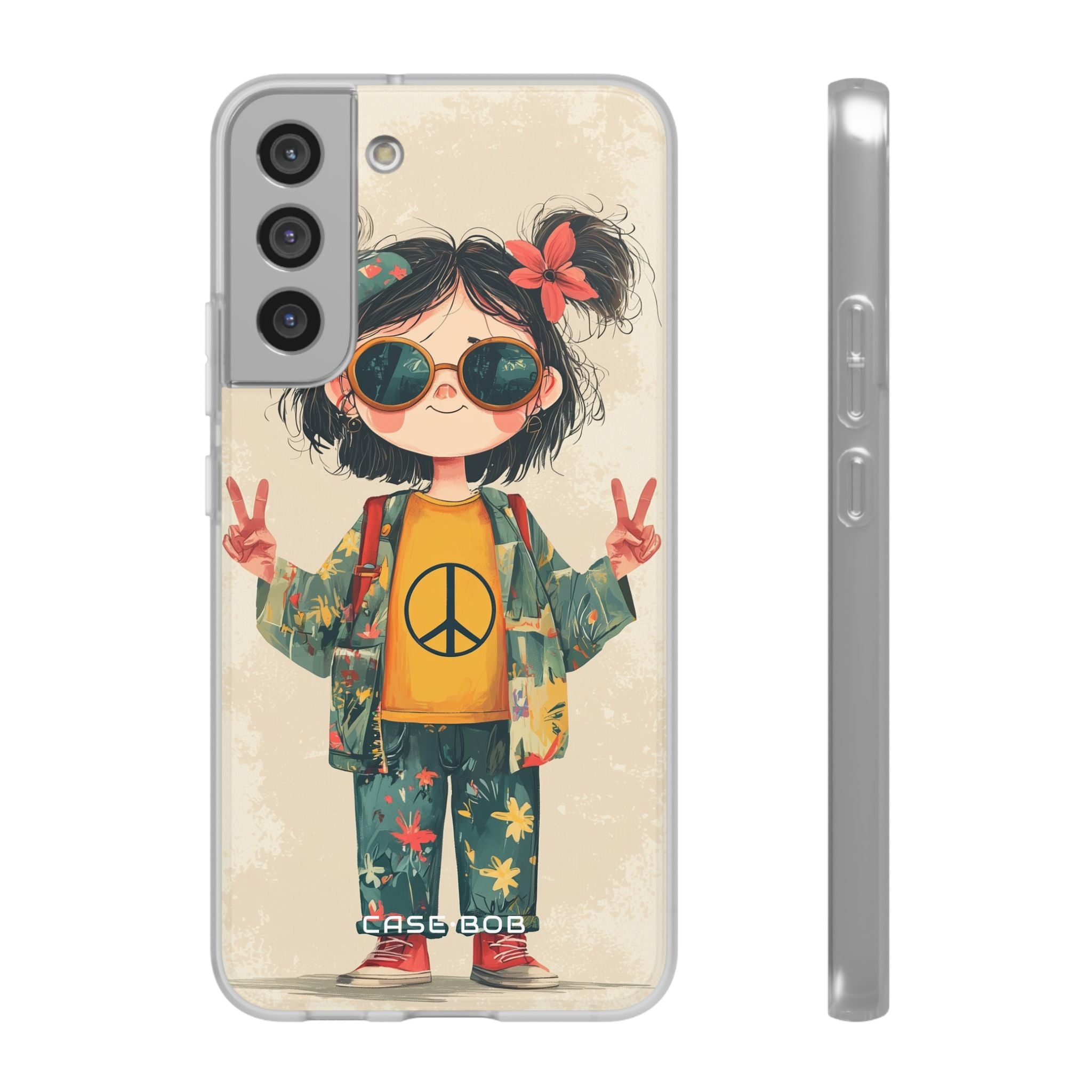 Peace Pigtails Samsung S22 Plus Case - Soft