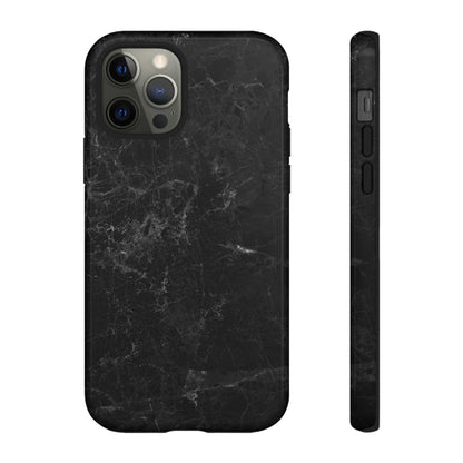 Black Marble - Protective Phone Case