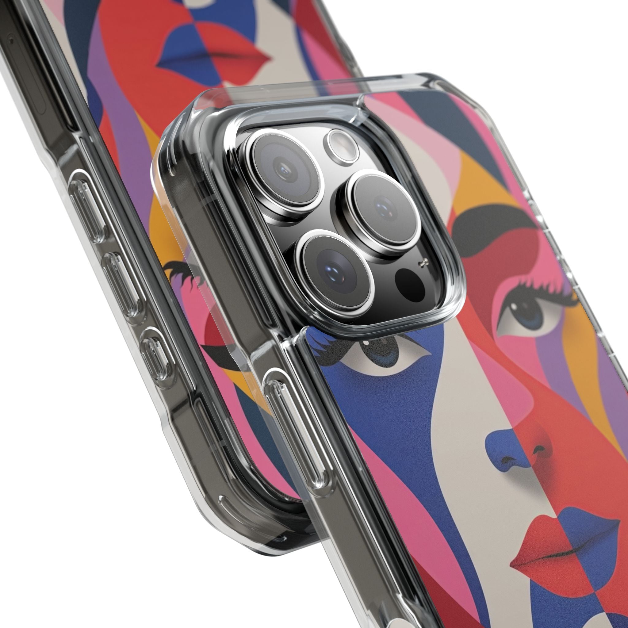 Color Swirls Embrace iPhone Case - Impact