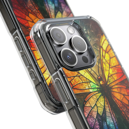 Stained Glass Butterfly iPhone 15 Pro Case - Impact
