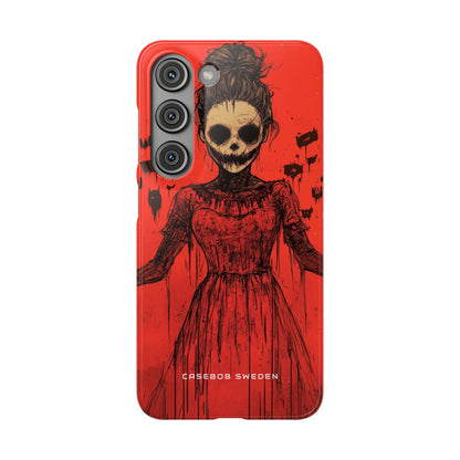 Haunting Scarlet Descent Samsung S23 - Slim Phone Case