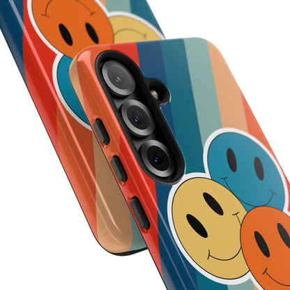 Retro Smiley Harmony - Samsung Case