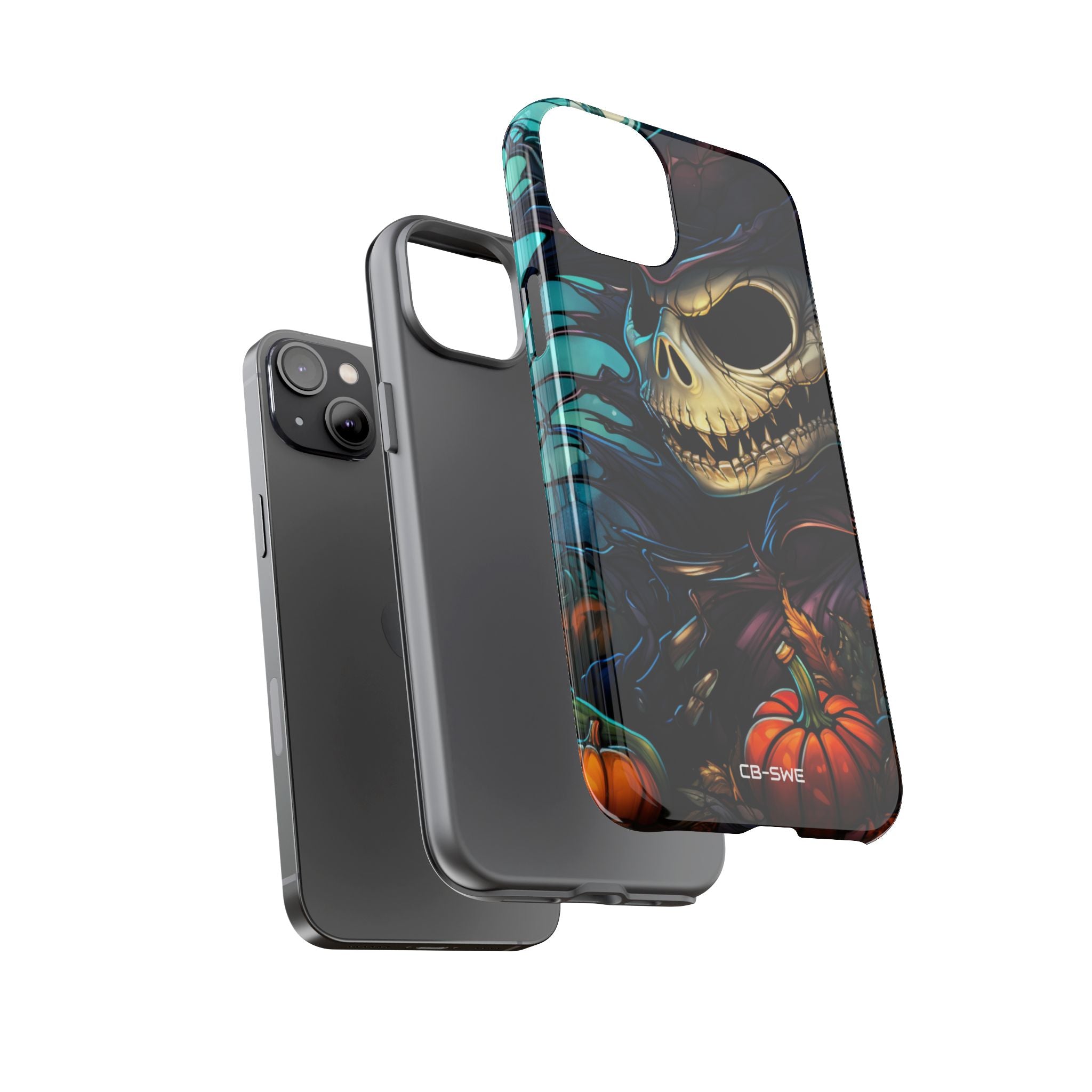 Skull Grins Brightly - iPhone Case