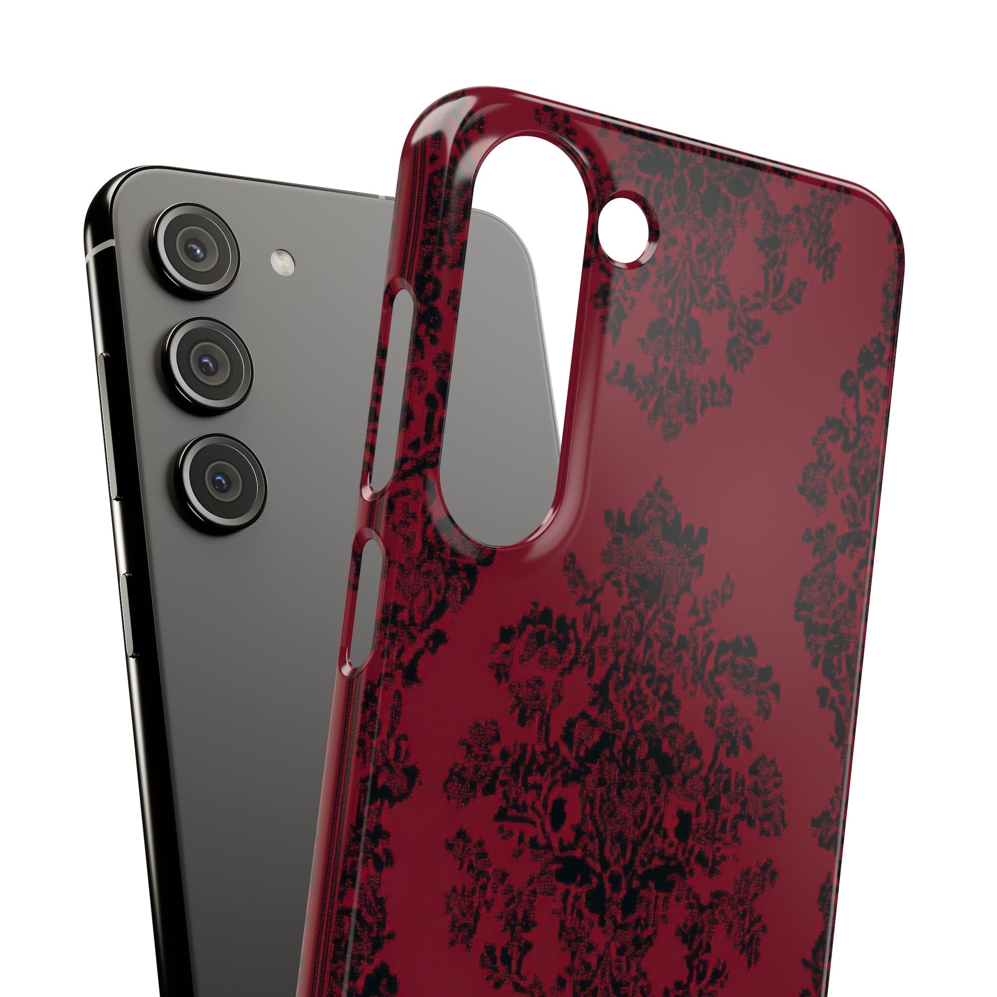 Gothic Crimson Elegance Samsung S23 - Slim Phone Case