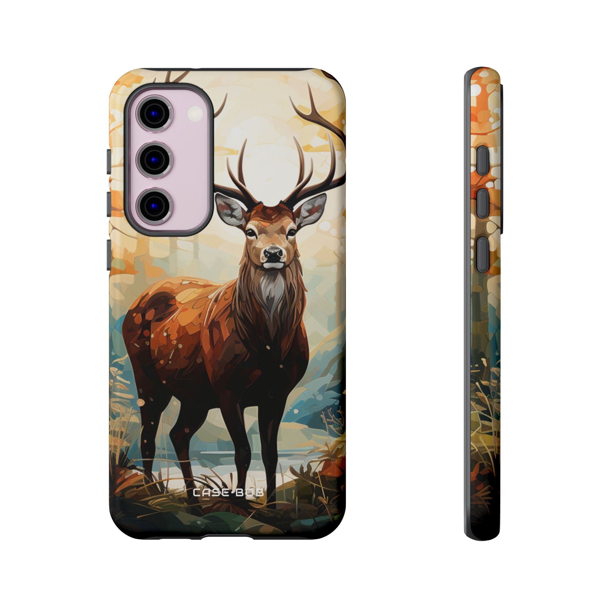 Glowing Stag Samsung S23 Plus Case - Tough