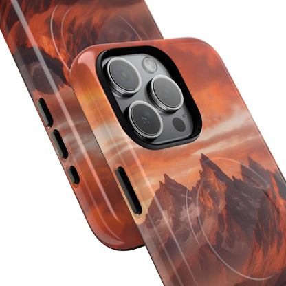 Jagged Glow iPhone 15 Pro Max Case - Tough+