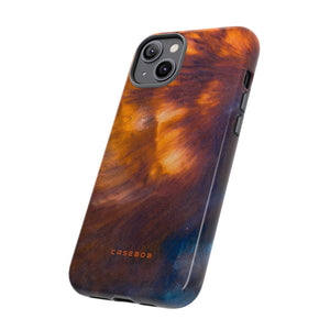 Solar Flare Ink Art - Protective Phone Case