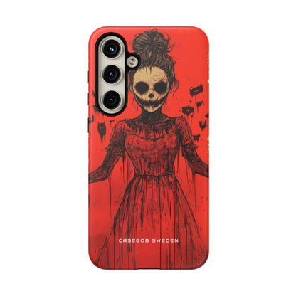 Haunting Scarlet Descent Samsung S24 - Tough Phone Case