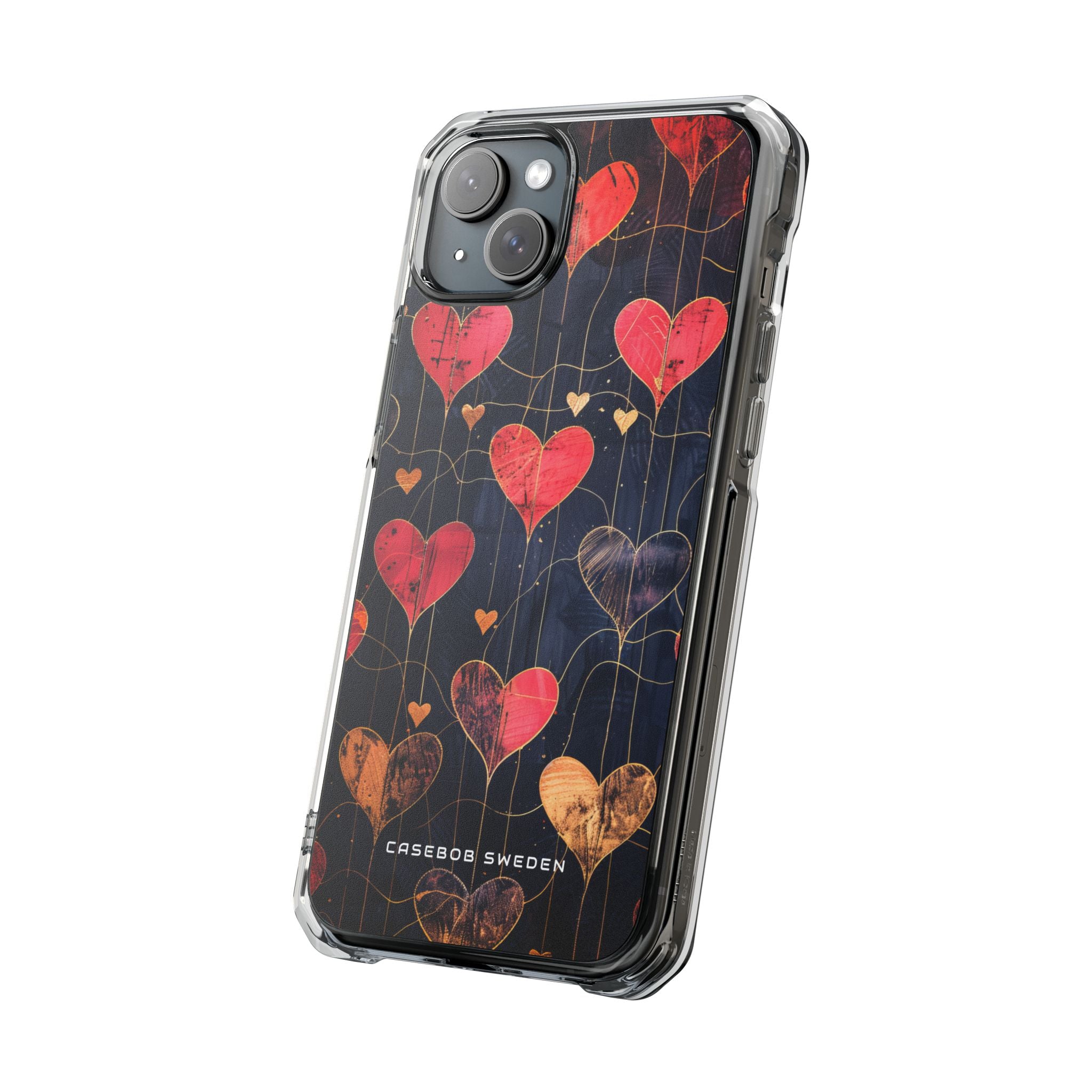 Gradient Heartflow Harmony iPhone 15 - Clear Impact Phone Case