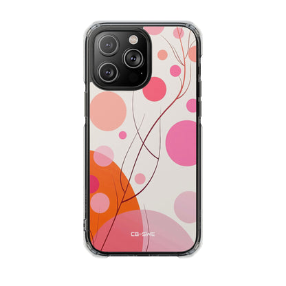 Circles Embrace Lines iPhone Case - Impact