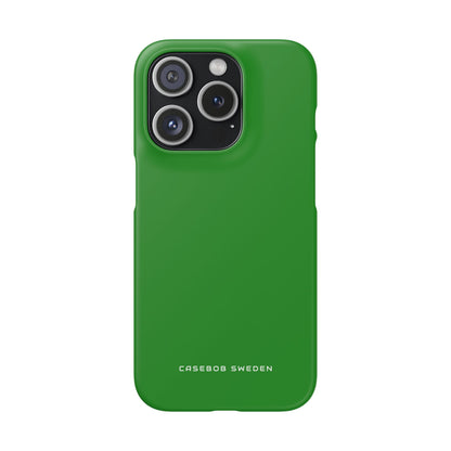 Forest Green iPhone 15 - Slim Phone Case