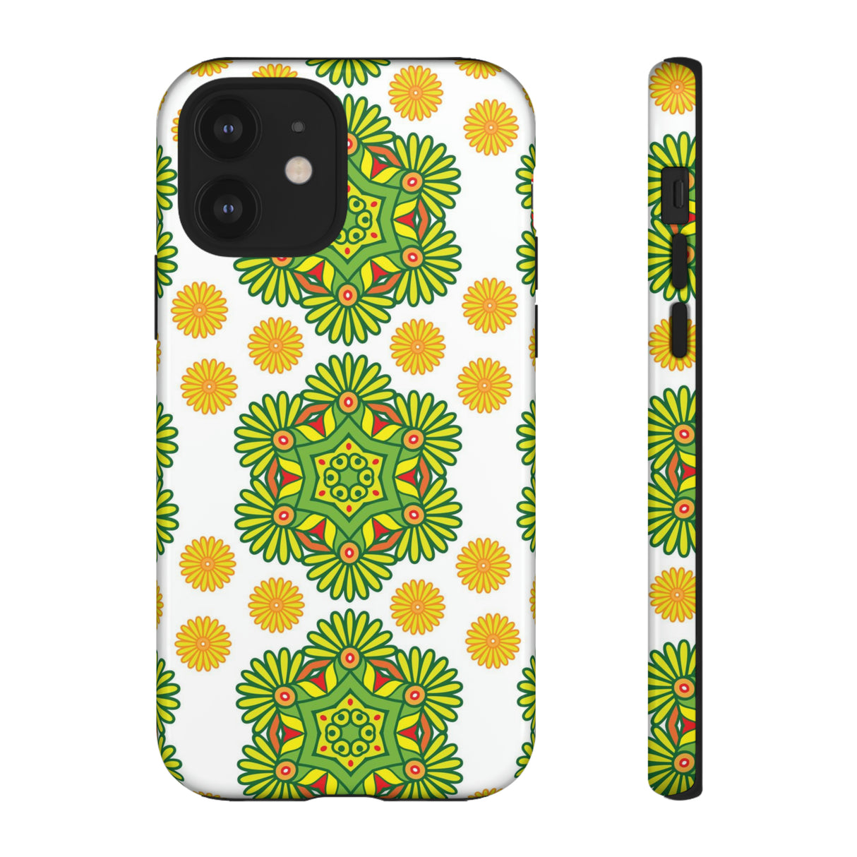 Lime Mandela - Protective Phone Case