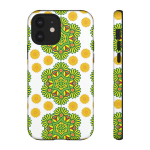 Lime Mandela - Protective Phone Case