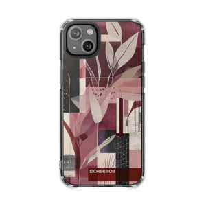 Marsala Design Showcase | Handyhülle für iPhone (Clear Impact Case – magnetisch) 