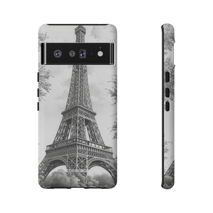 Parisian Monochrome Majesty - Phone Case for Google Pixel