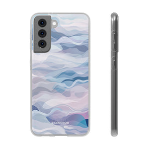 Pantone Serenity Design | Handyhülle für Samsung (Flexible Hülle)