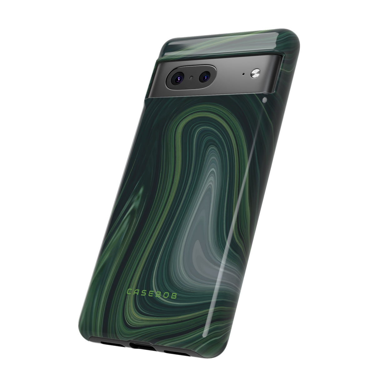 Green Marble - Protective Phone Case