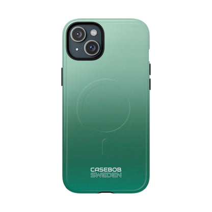 Teal Horizon Layers iPhone 15 - Tough+