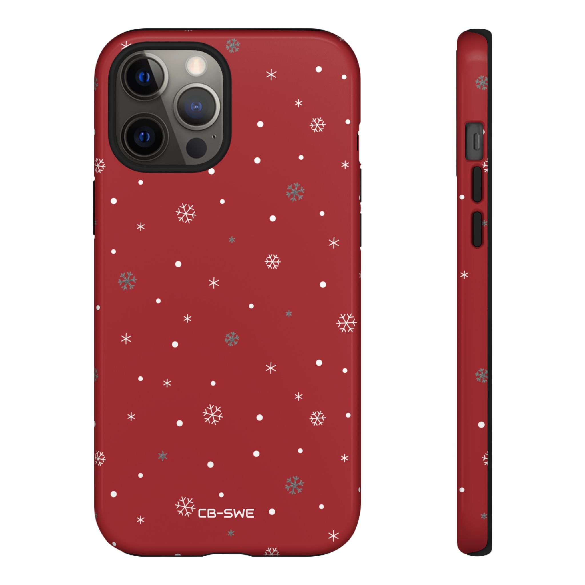 Snowflakes Dance Cheerfully - iPhone Case