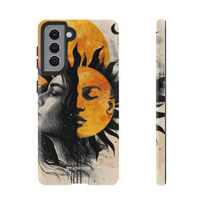 Sunlit Duality | Protective Phone Case for Samsung Galaxy