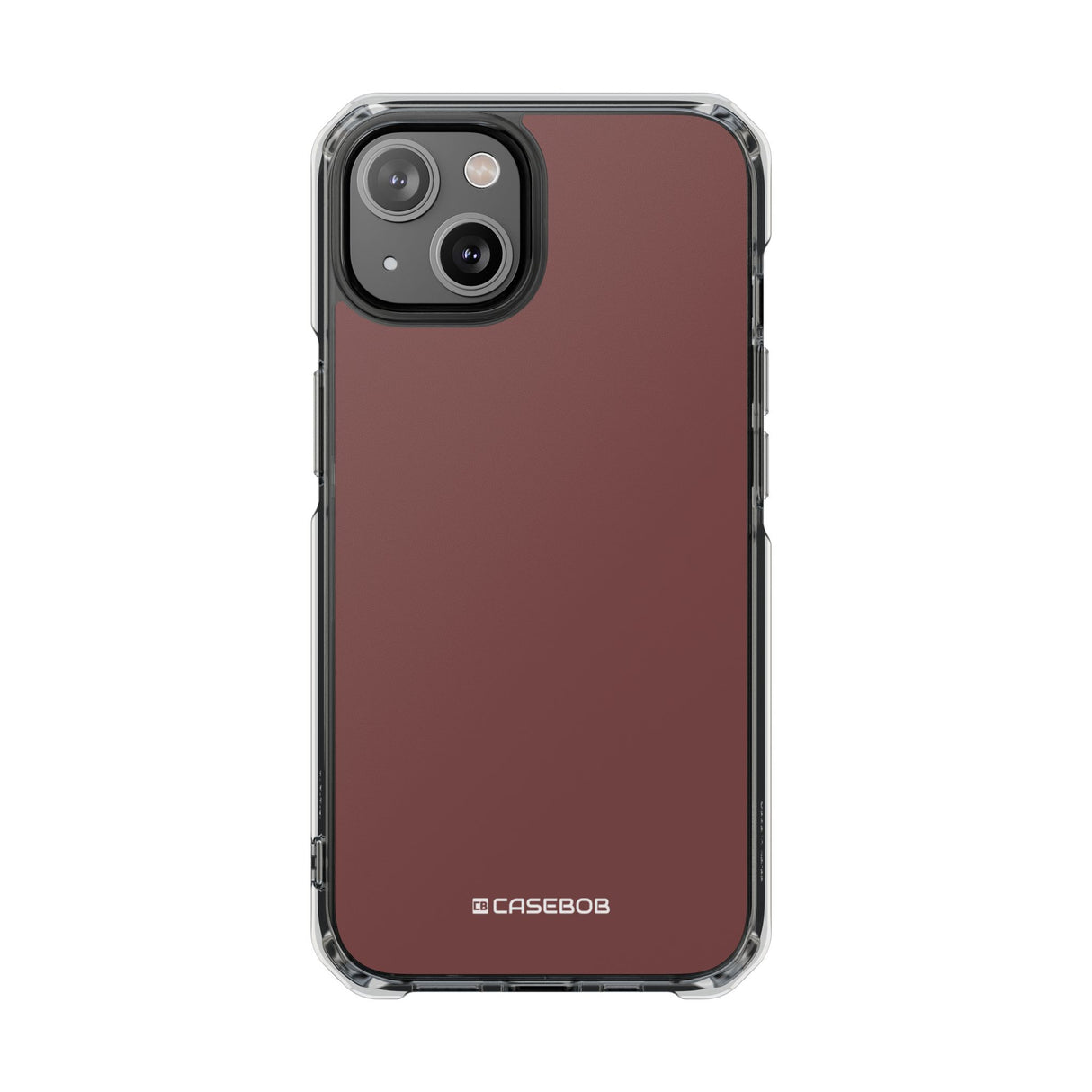 Tuscan Red | Phone Case for iPhone (Clear Impact Case - Magnetic)