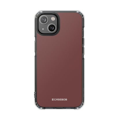 Tuscan Red - Clear Impact Case for iPhone