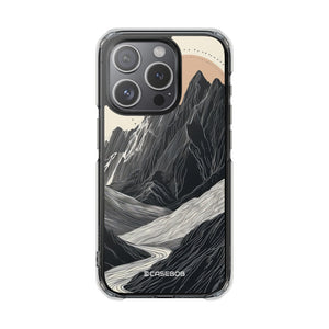 Tranquil Peaks - Phone Case for iPhone (Clear Impact - Magnetic)