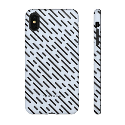 Monochrome Dash - Protective Phone Case