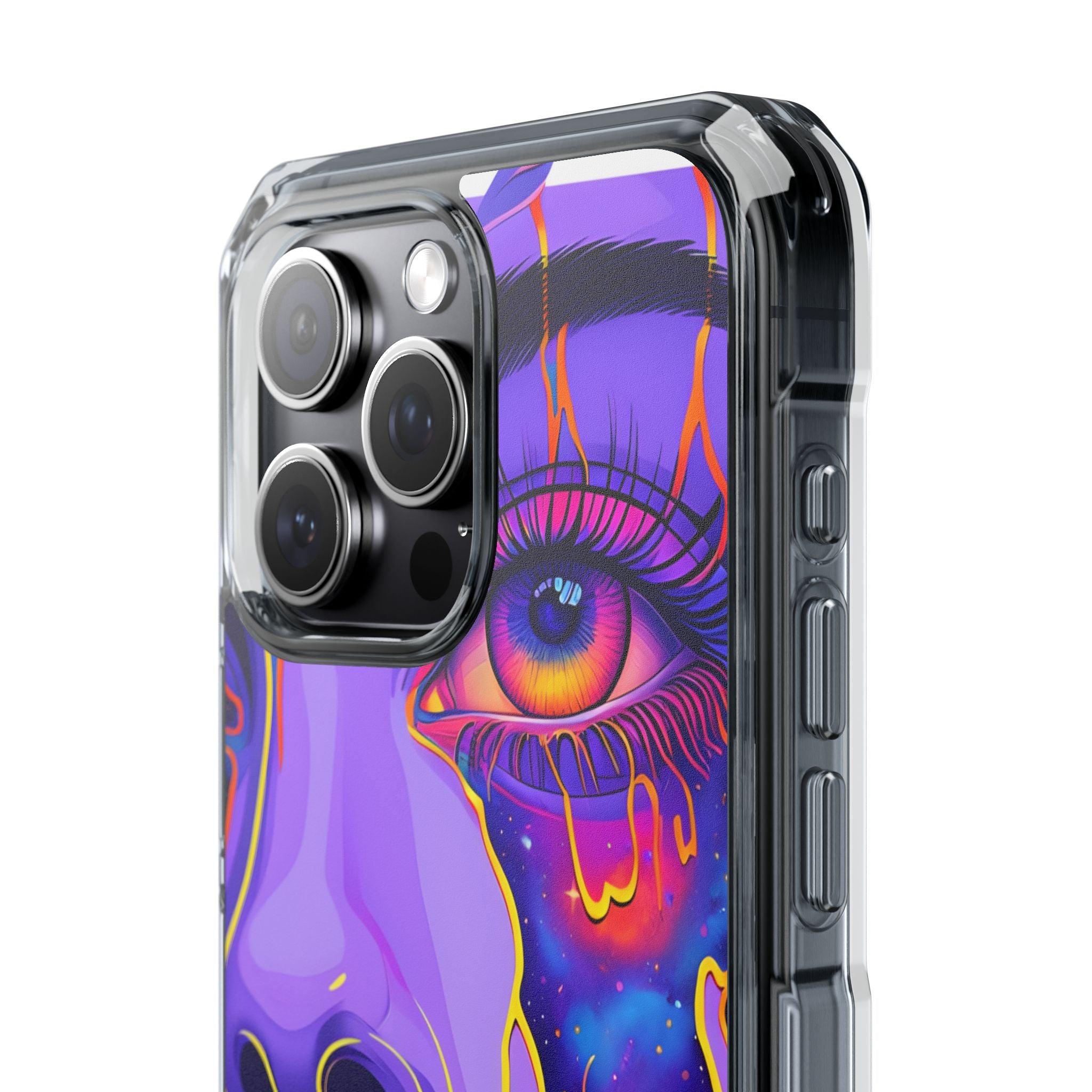 Cosmic Dreamscape Eye iPhone Case - Impact