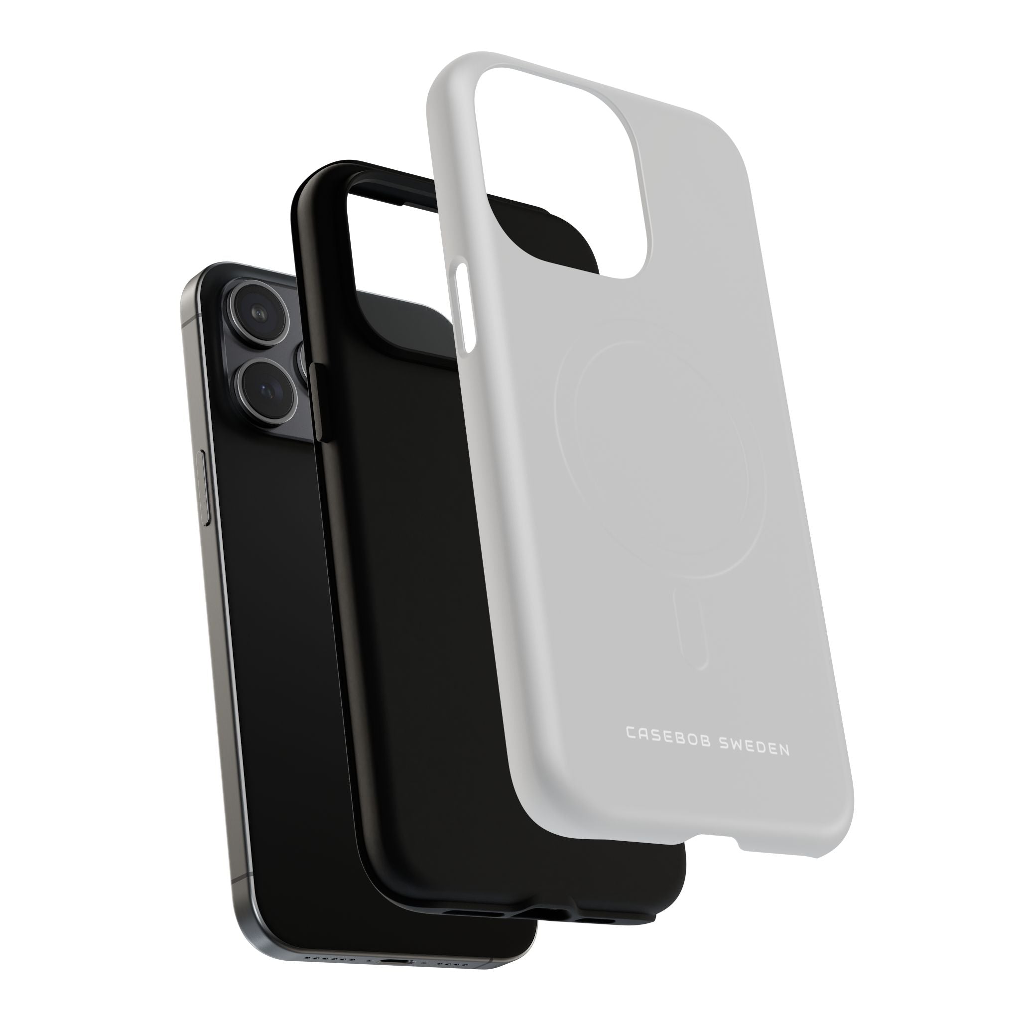 Light Gray iPhone 15 | Tough+ Phone Case