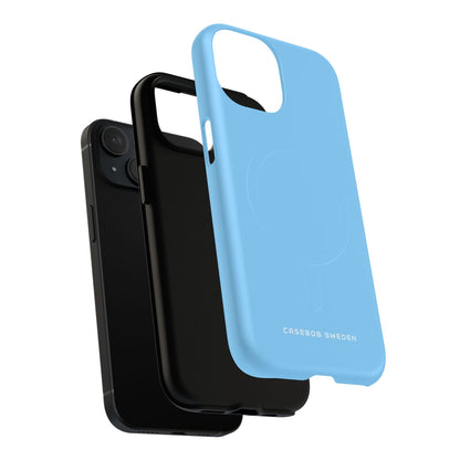 Light Sky Blue iPhone 15 | Tough+ Phone Case