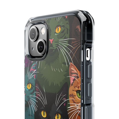 Colorful Cat Charisma iPhone Case - Impact