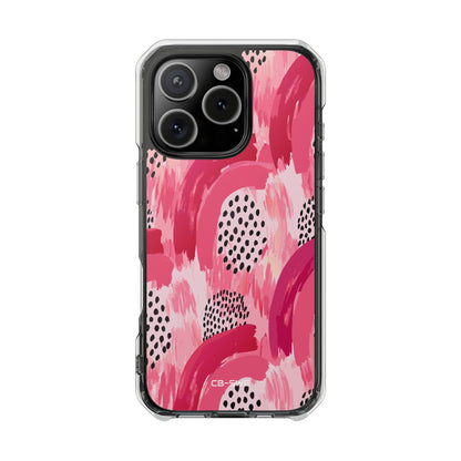 Vibrant Brushwork Dance iPhone Case - Impact