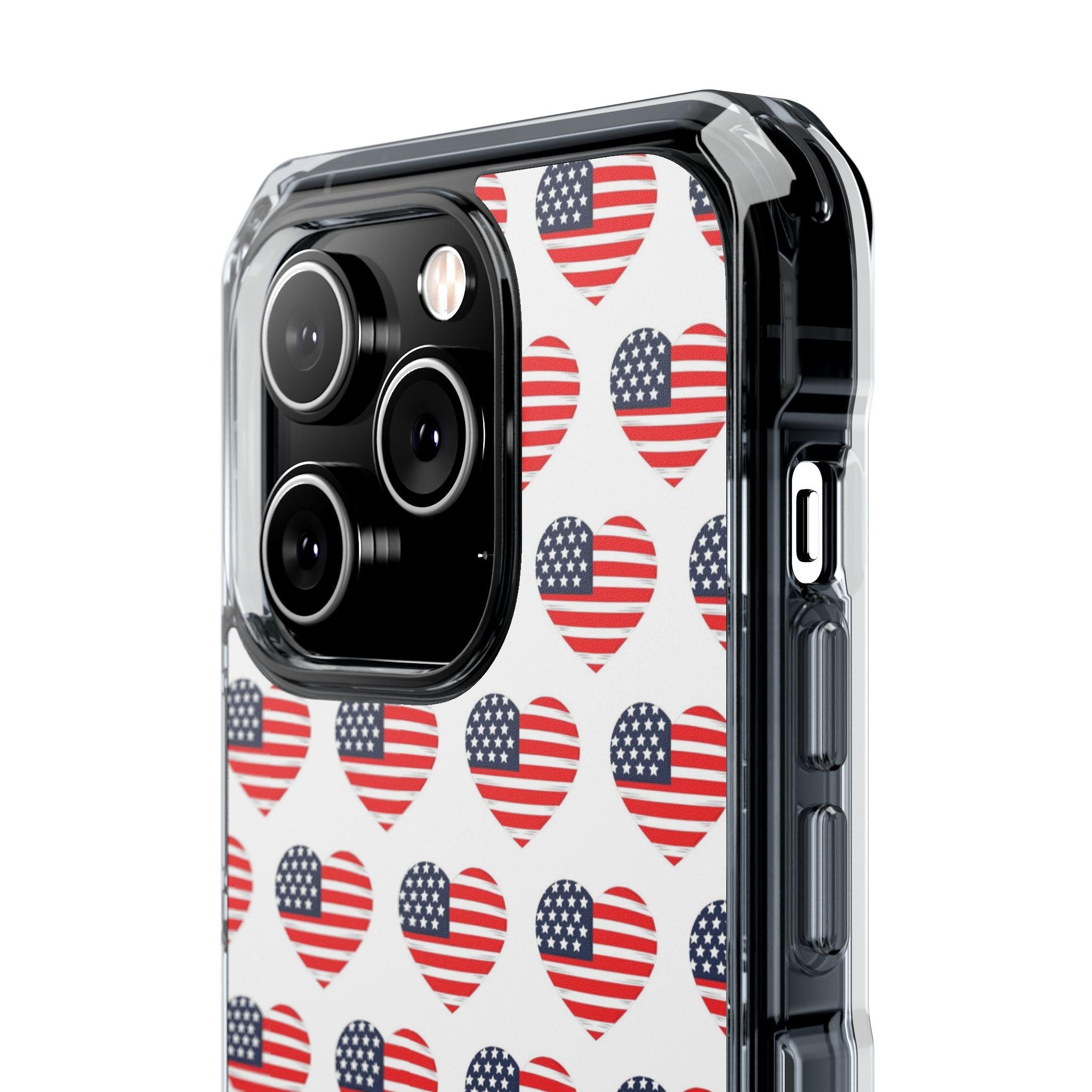 Hearts Embrace Freedom iPhone Case - Impact