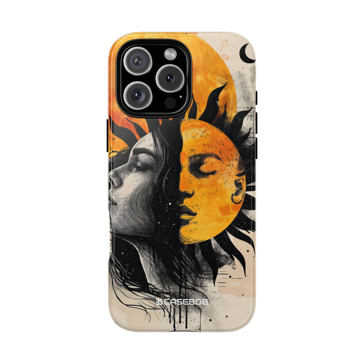 Celestial Dualities: Sun and Moon - for iPhone 16