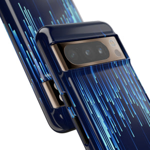 Blue Matrix - Protective Phone Case