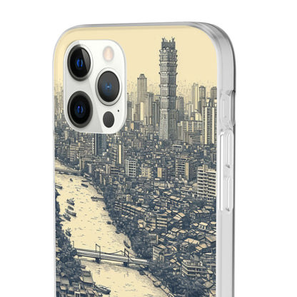 Nostalgic Metropolis | Flexible Phone Case for iPhone