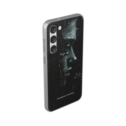 Monochrome Bloom Samsung S23 - Flexi Phone Case