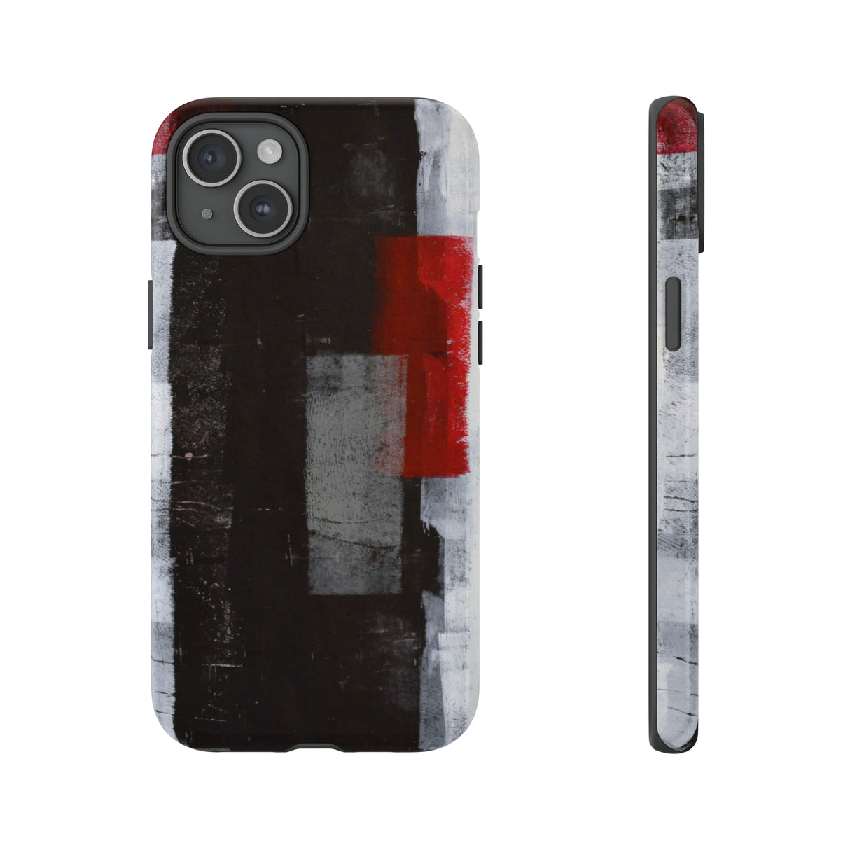 Red Accent Art - Protective Phone Case