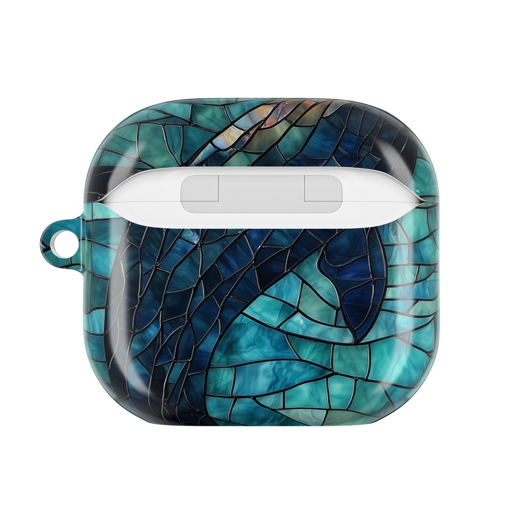 Blue Whale Mosaic - AirPods Case