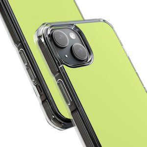 Mindaro Green | Phone Case for iPhone (Clear Impact Case - Magnetic)