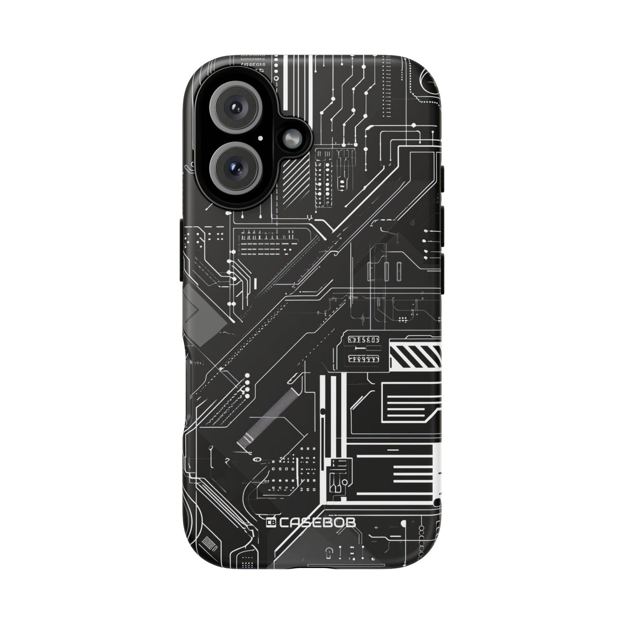 Circuitry Elegance: Futuristic Precision - for iPhone 16