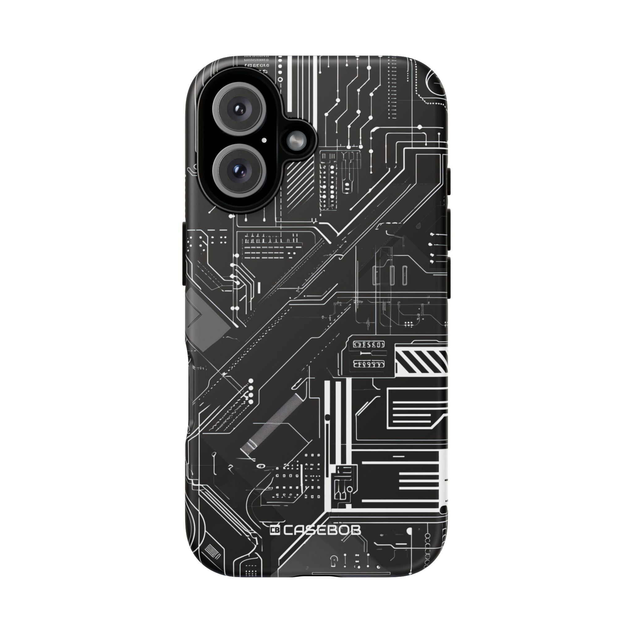 Circuitry Elegance: Futuristic Precision - for iPhone 16