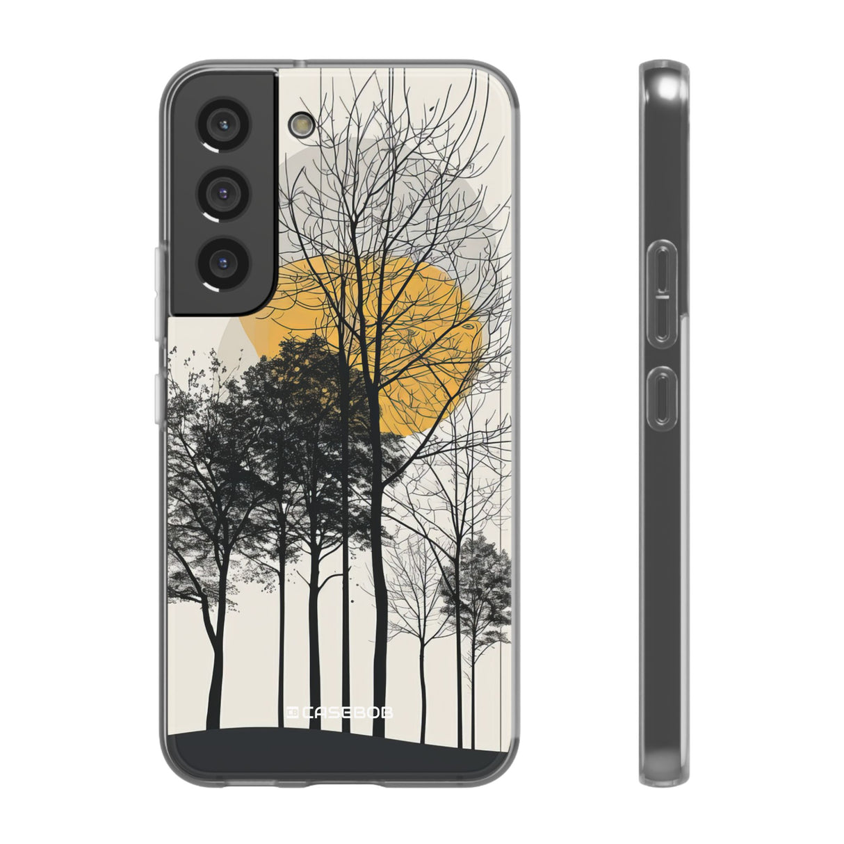 Minimalist Nature Harmony | Flexible Phone Case for Samsung Galaxy