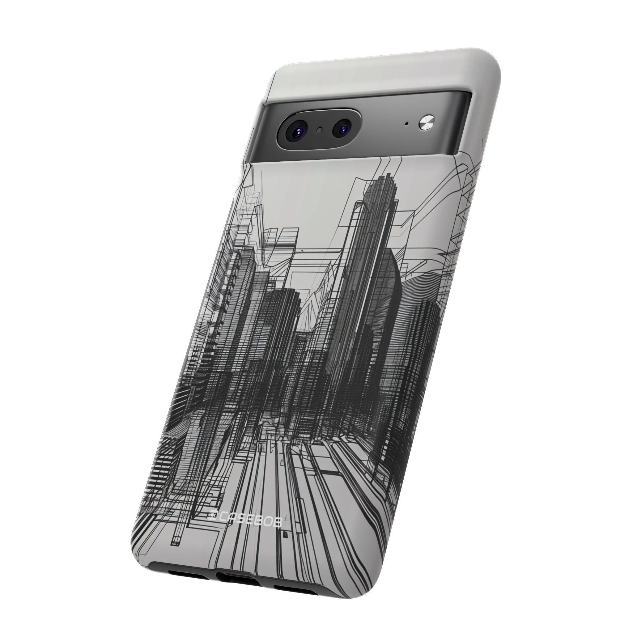 Urban Wireframe - Phone Case for Google Pixel